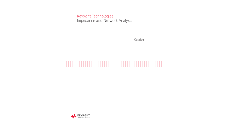 Impedance Measurement and Network Analysis
